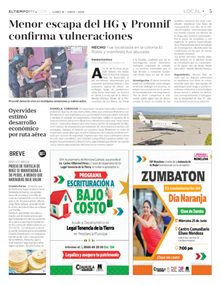 Edición impresa, hoja 5