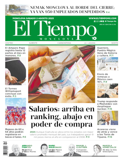Edición impresa, hoja 1