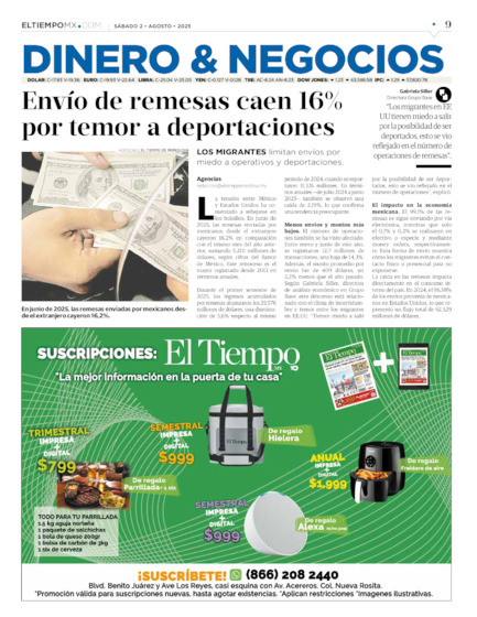 Edición impresa, hoja 9