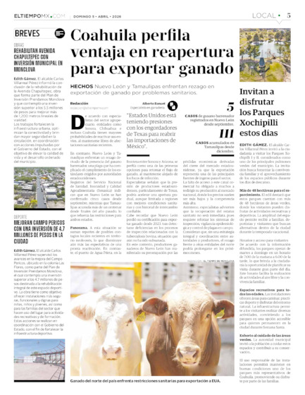 Edición impresa, hoja 5