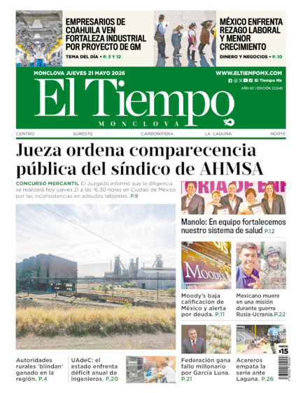 Edición impresa, hoja 1
